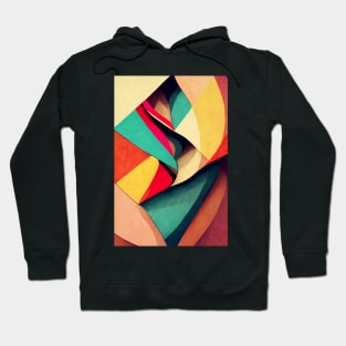 Abstract colorful shapes Hoodie